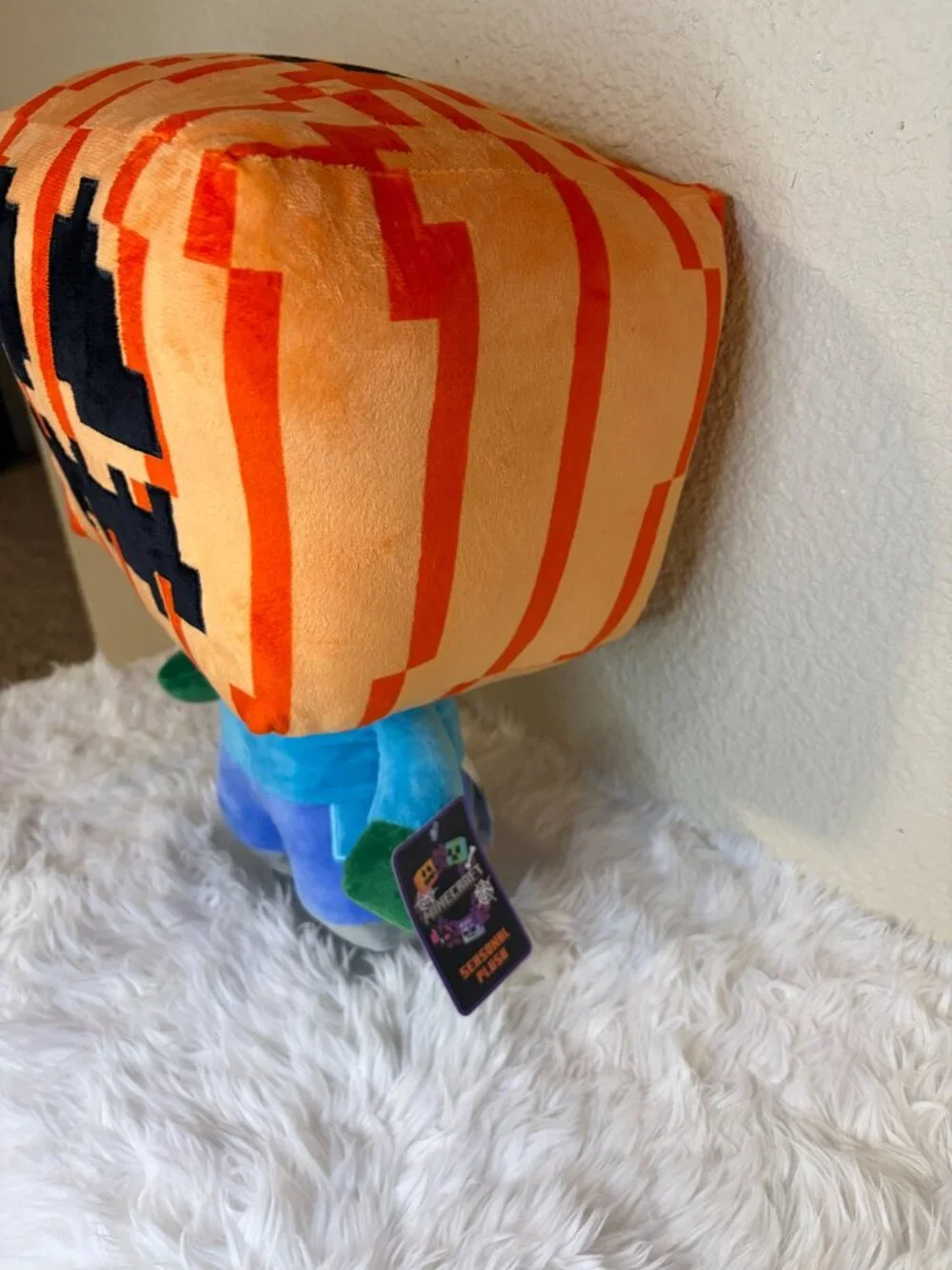 Minecraft Zombie Pumpkin Head Halloween 16